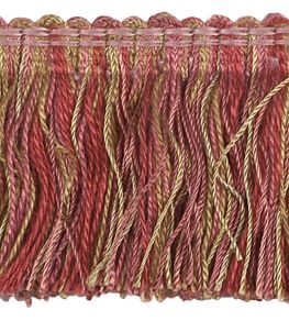 Multi-Colour Moss Fringe 50mm Trimming by Houles Pink and Yellow Multi-Colour Moss Fringe 50mm Trimming by Houles Pink and Yellow