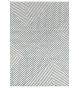 Muse Cross Rug by Asiatic Blue Muse Cross Rug by Asiatic Blue