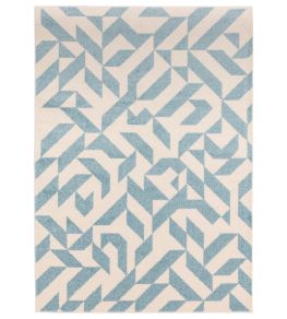 Muse Shapes Rug by Asiatic Blue Muse Shapes Rug by Asiatic Blue