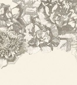Etched Floral Mural by Eijffinger 404 Etched Floral Mural by Eijffinger 404