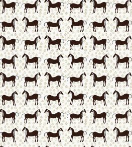 Musta Tamma Wallpaper by Marimekko Black/White