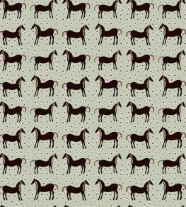 Musta Tamma Wallpaper by Marimekko Green Musta Tamma Wallpaper by Marimekko Green