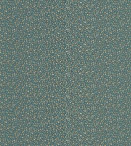 Myosotis Wallpaper by Casadeco Bleu Paon
