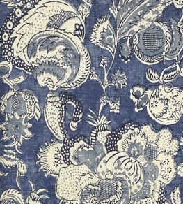 Naboyka Fabric by Ian Sanderson Indigo