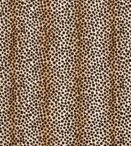 Nakuru Linen Velvet Fabric by Schumacher Brown