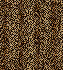 Nakuru Linen Velvet Fabric by Schumacher Leopard