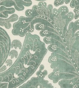 Nantessa Fabric by Lewis & Wood Jade Nantessa Fabric by Lewis & Wood Jade
