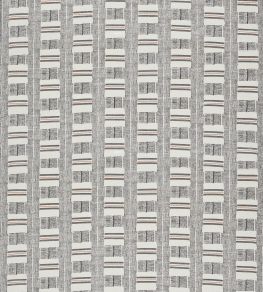 Naxos Fabric by Threads Ivory/Charcoal Naxos Fabric by Threads Ivory/Charcoal