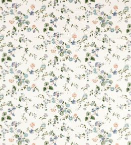 Nectar Fields Fabric by Sanderson Cornflower/Mallow
