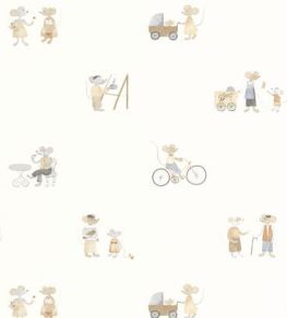 Neighbors Of The Village Wallpaper by Casadeco Naturel