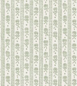 Nejlikerand Wallpaper by Borastapeter Green Nejlikerand Wallpaper by Borastapeter Green