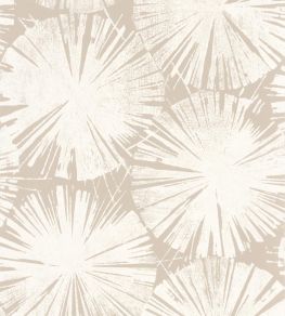 Nenuphar Wallpaper by Casadeco Beige Lin Nenuphar Wallpaper by Casadeco Beige Lin