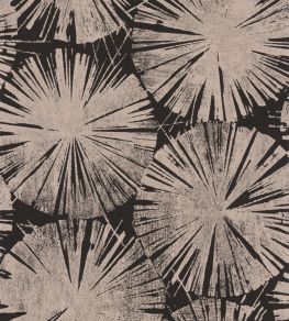 Nenuphar Wallpaper by Casadeco Noir Fusain Nenuphar Wallpaper by Casadeco Noir Fusain