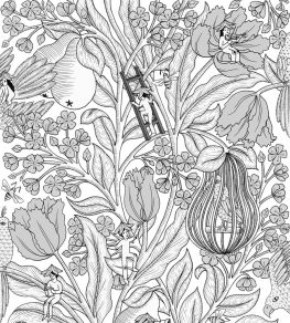 Neo-Belle-Epoque Wallpaper by Coordonne Off Neo-Belle-Epoque Wallpaper by Coordonne Off
