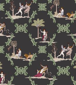 Neobucolic Wallpaper by Coordonne Black Neobucolic Wallpaper by Coordonne Black