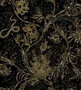 Neomithology Wallpaper by Coordonne Black Neomithology Wallpaper by Coordonne Black