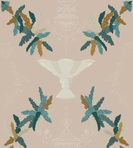 Neorococo Wallpaper by Coordonne Beige Neorococo Wallpaper by Coordonne Beige