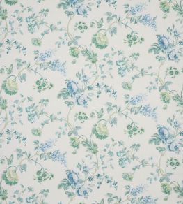 Nerina Fabric by Colefax and Fowler Aqua Nerina Fabric by Colefax and Fowler Aqua