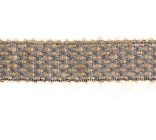 Neva 20mm Mohair Braid Trimming by Houles Chamois Neva 20mm Mohair Braid Trimming by Houles Chamois