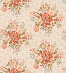 New Floral Bouquet Fabric by Mulberry Home Antique