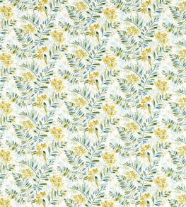 New Grove Cream Fabric by Studio G Denim / Citrus