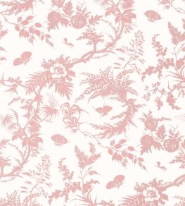 Newlands Toile Wallpaper by Anna French Blush Newlands Toile Wallpaper by Anna French Blush