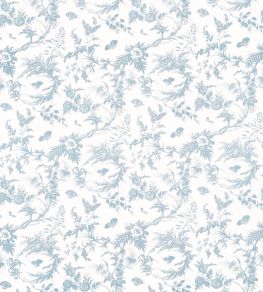Newlands Toile Fabric by Anna French Soft Blue Newlands Toile Fabric by Anna French Soft Blue