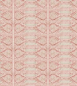 Nicolet Fabric by Nina Campbell Red Nicolet Fabric by Nina Campbell Red