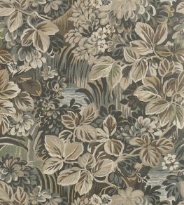 Night Garden Wallpaper by Thibaut Brown