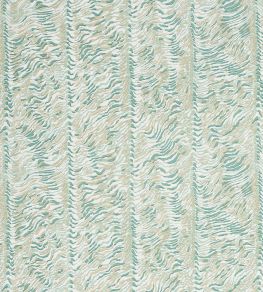 Nima Fabric by Jane Churchill Aqua Nima Fabric by Jane Churchill Aqua