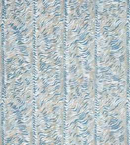 Nima Fabric by Jane Churchill Blue Nima Fabric by Jane Churchill Blue