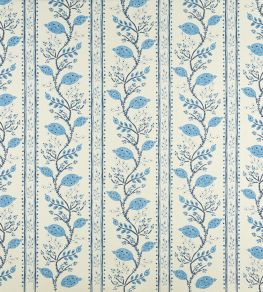 Pomegranate Trail Fabric by Nina Campbell Indigo/Blue