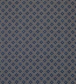Lorette Fabric by Nina Campbell Indigo/Ivory Lorette Fabric by Nina Campbell Indigo/Ivory