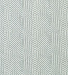 Pachinko Fabric by Nina Campbell Aqua/Ivory Pachinko Fabric by Nina Campbell Aqua/Ivory