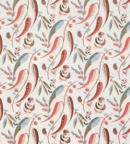 Colbert Fabric by Nina Campbell Coral/ Aqua Colbert Fabric by Nina Campbell Coral/ Aqua