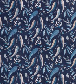 Colbert Fabric by Nina Campbell Blue Colbert Fabric by Nina Campbell Blue