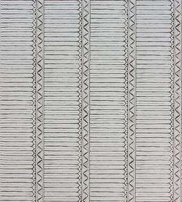 Domiers Wallpaper by Nina Campbell Charcoal/Ivory