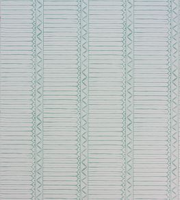 Domiers Wallpaper by Nina Campbell Aqua/Ivory Domiers Wallpaper by Nina Campbell Aqua/Ivory