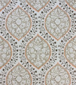 Marguerite Wallpaper by Nina Campbell Chocolate/Orange Marguerite Wallpaper by Nina Campbell Chocolate/Orange