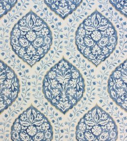 Marguerite Wallpaper by Nina Campbell Indigo/Blue