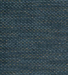 Tartuffe Fabric by Nina Campbell INDIGO/BLUE/BRONZE Tartuffe Fabric by Nina Campbell INDIGO/BLUE/BRONZE