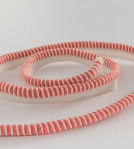 Trianon Cord Trimming by Nina Campbell CORAL/IVORY Trianon Cord Trimming by Nina Campbell CORAL/IVORY