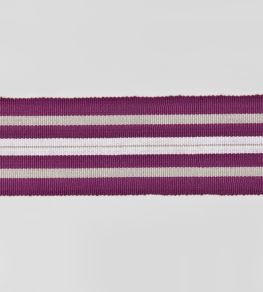 Narrow Woven Border Trimming by Nina Campbell Fuchsia Narrow Woven Border Trimming by Nina Campbell Fuchsia