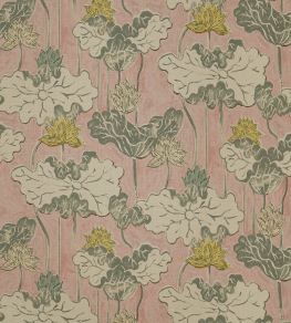 Ninfea Mania Fabric by Jim Thompson No.9 Blush