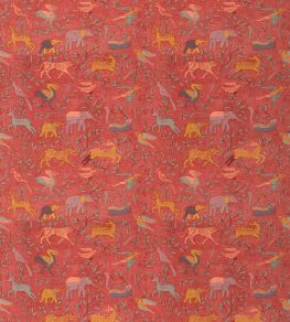 Noah's Ark Fabric by GP & J Baker Spice