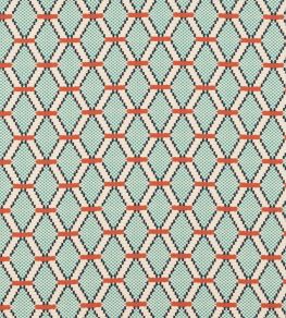 Guinguette Fabric by Nobilis Blue/Orange
