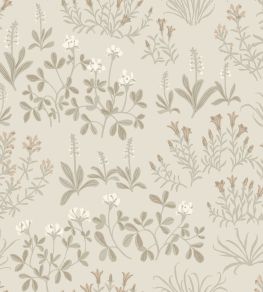 Noras Ang Wallpaper by Borastapeter Beige