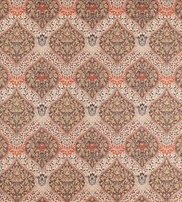 Norbury Weave Fabric by Morris & Co Tobacco/Russet