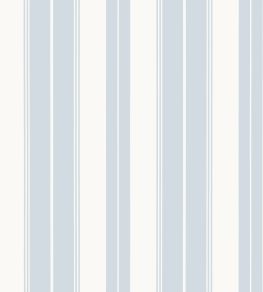 Norfolk Stripe Wallpaper by Thibaut Light Blue Norfolk Stripe Wallpaper by Thibaut Light Blue