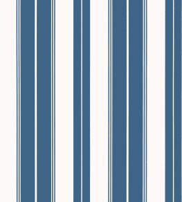Norfolk Stripe Wallpaper by Thibaut Navy